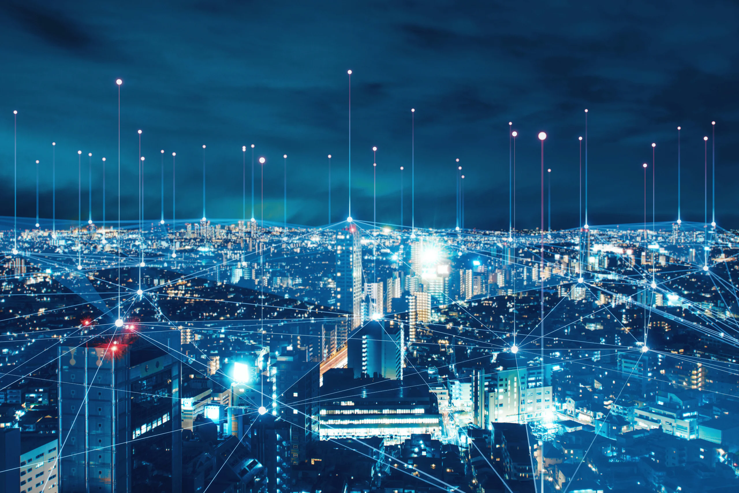 Space, air, and ground communication network